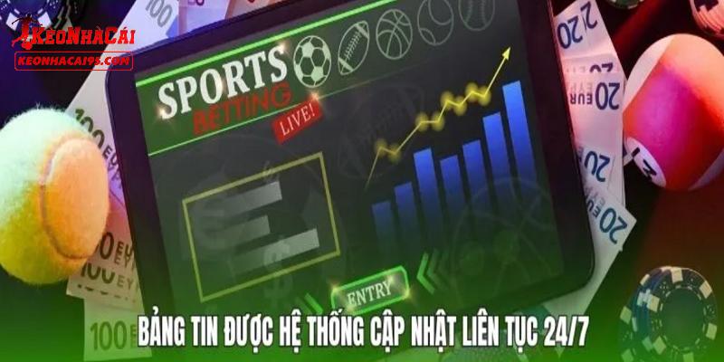 Điểm mạnh mà mục tin tức mang lại cho bet thủ
